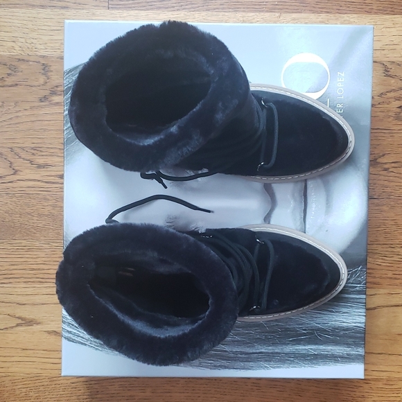 NIB Jennifer Lopez Black Ginna Bootie Size 7.5 - Picture 7 of 14